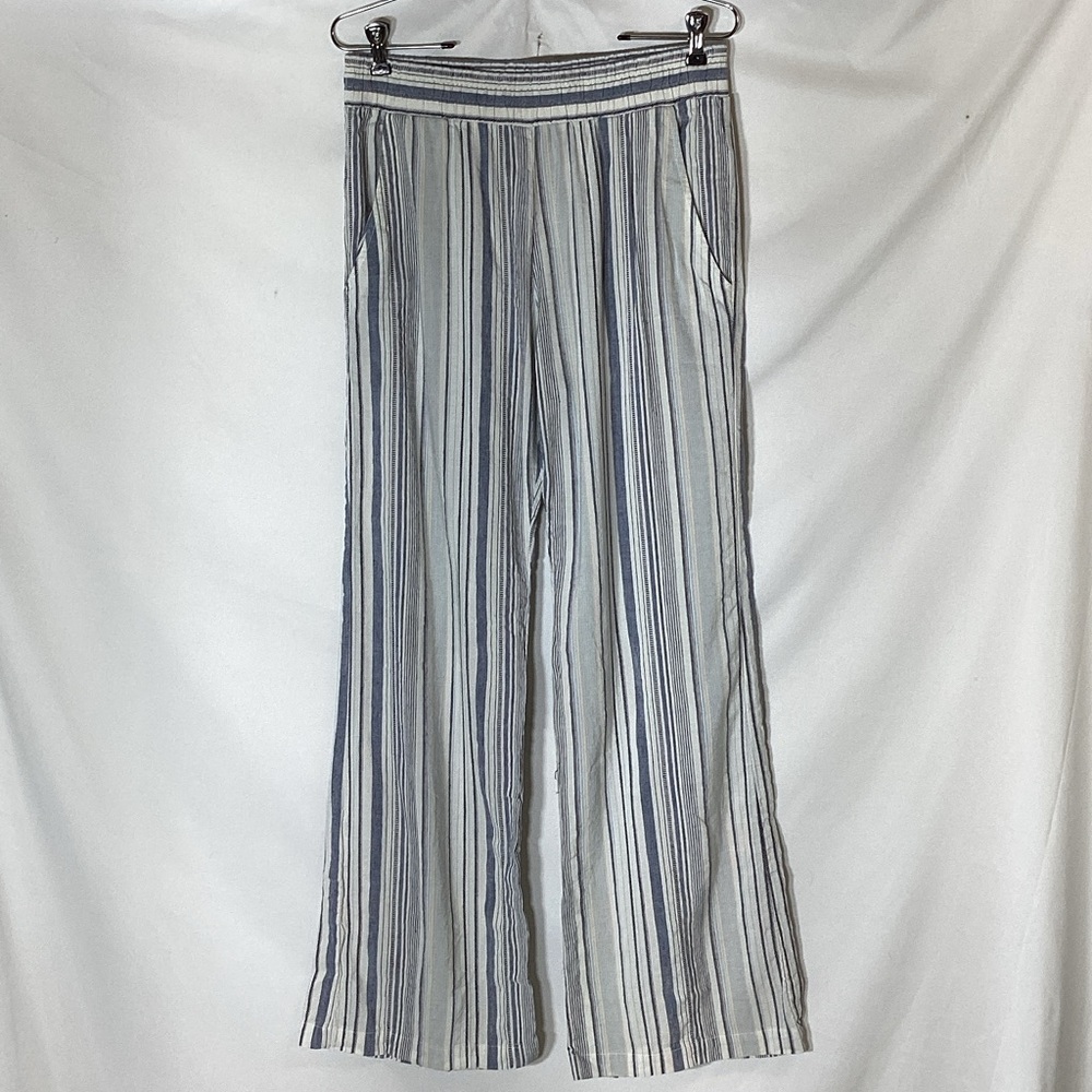 DREW Wide Leg Stripe Pant Size Medium